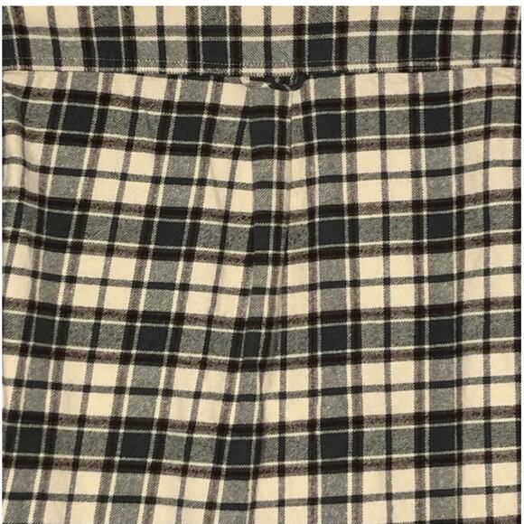 JACHS Heavyweight Tan Brown Plaid Flannel Shacket Men’s Medium - Picture 14 of 16